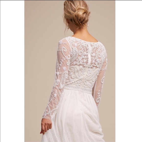 Anthropologie x BHLDN Sinclair Embellished Dress - Picture 5 of 12